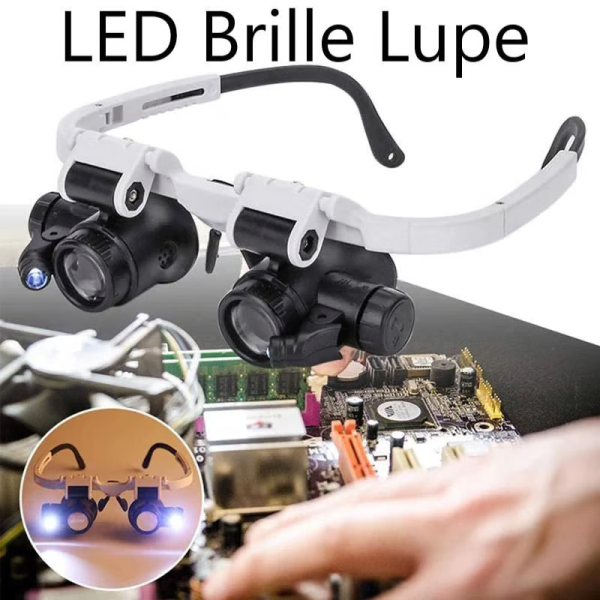 LED Glasses Magnifying Glass - Image 2