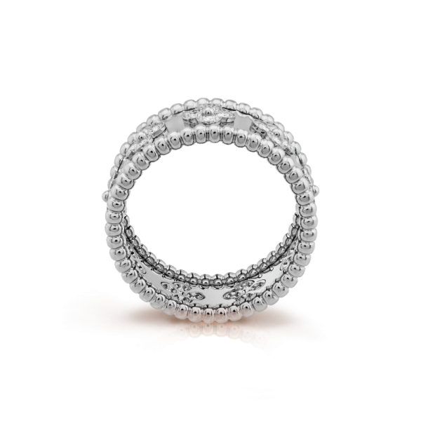 Van Cleef & Arpels Perlee clovers ring, medium model - Image 3