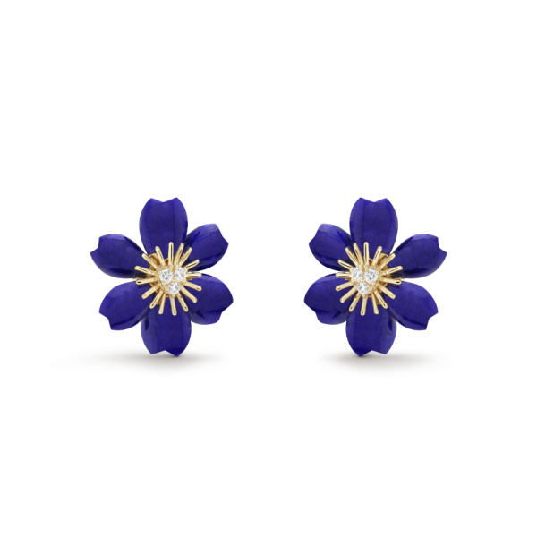 Van Cleef & Arpels Rose de Noel earrings, mini model - Image 2