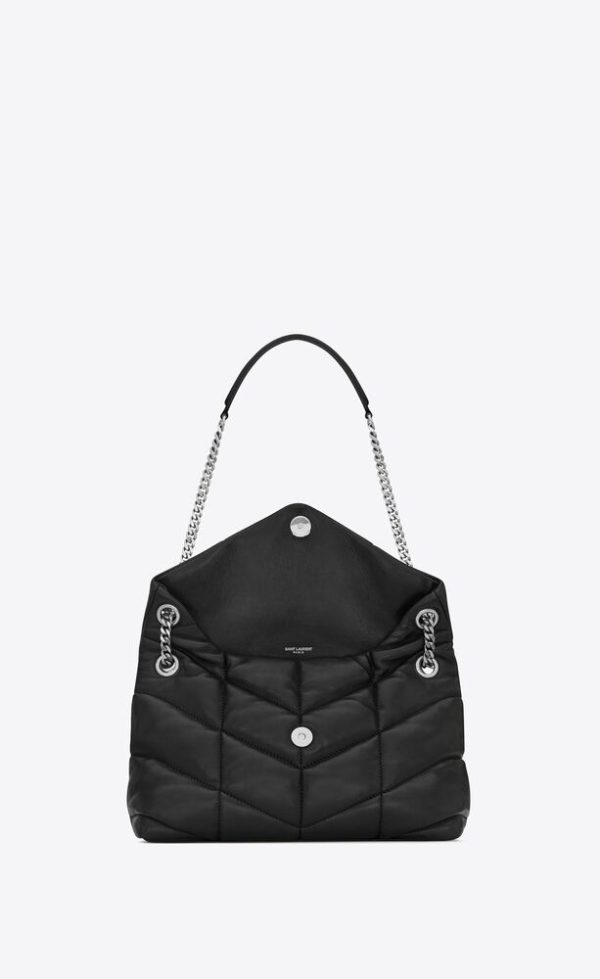 SAINT LAURENT PUFFER SMALL IN NAPPA LEATHER - Image 3