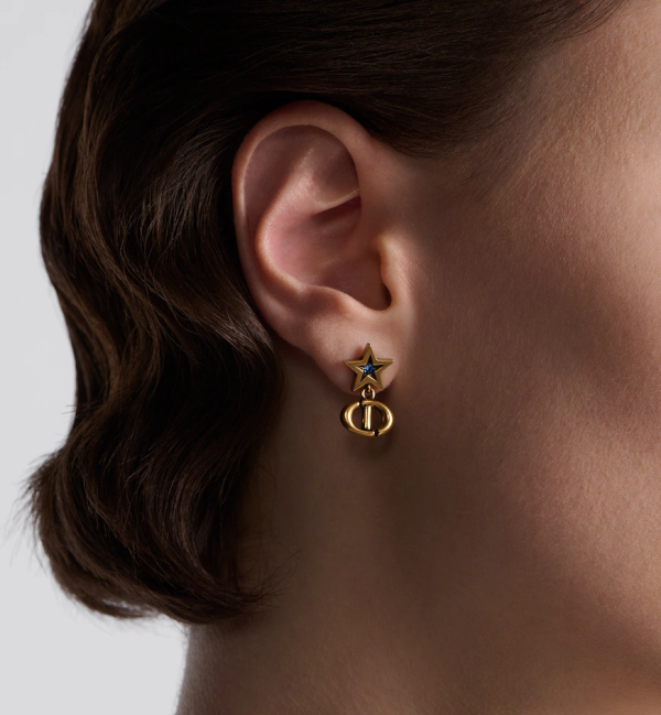 DIOR Lucky Charms Stud Earrings - Image 3