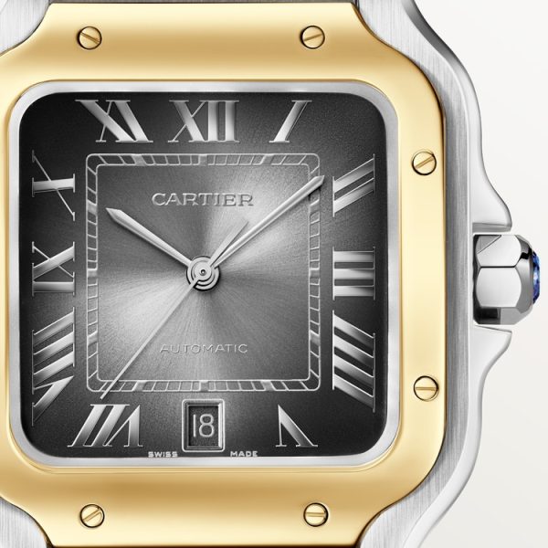 CARTIER SANTOS DE WATCH LARGE MODEL - Image 3