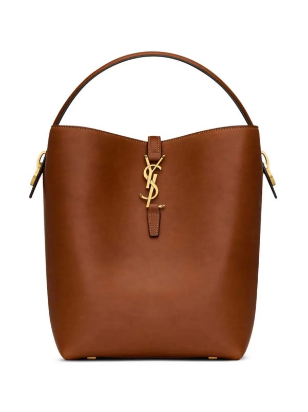 SAINT LAURENT LE 37 SMALL IN SHINY LEATHER
