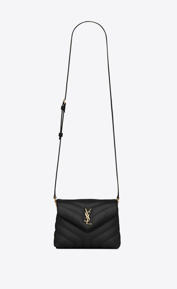 SAINT LAURENT TOY LOULOU IN QUILTED LEATHER