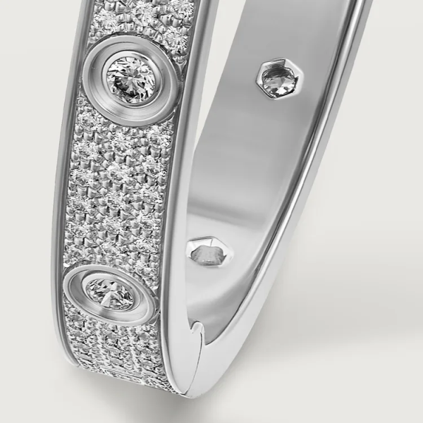 CARTIER LOVE BRACELET, DIAMOND-PAVED - Image 6