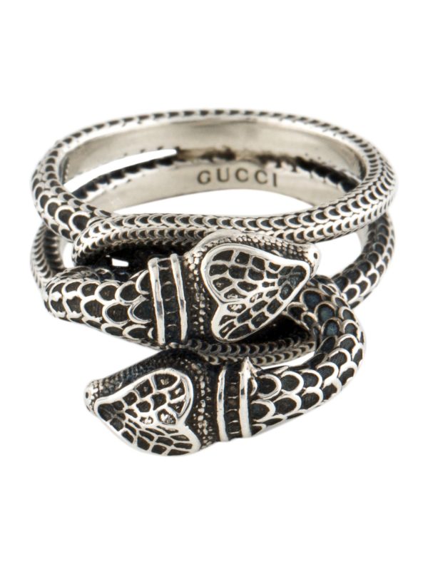 GUCCI Garden Snakes Cocktail Ring - Image 2