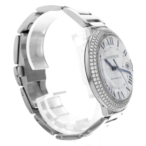 CARTIER 42MM  Ballon Bleu White Gold with Diamonds - Image 3
