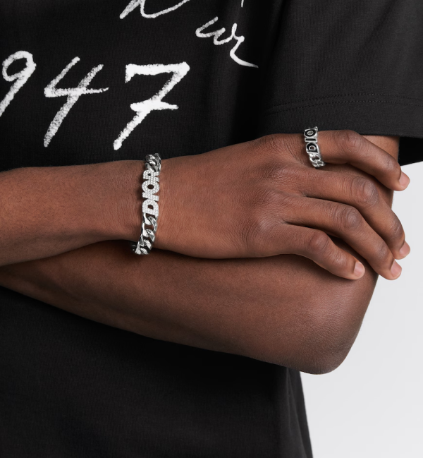 DIOR Italic Chain Link Bracelet - Image 2