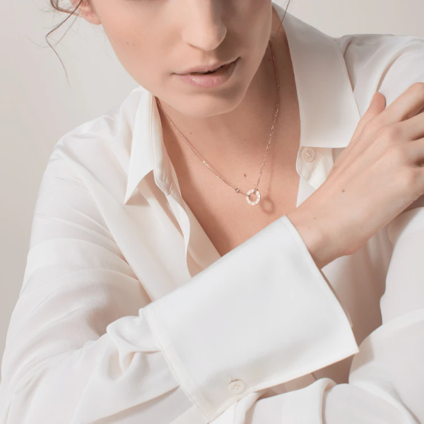 CARTIER LOVE NECKLACE, 2 DIAMONDS - Image 6