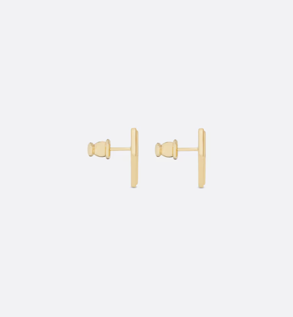DIOR CD Diamond Earrings - Image 3