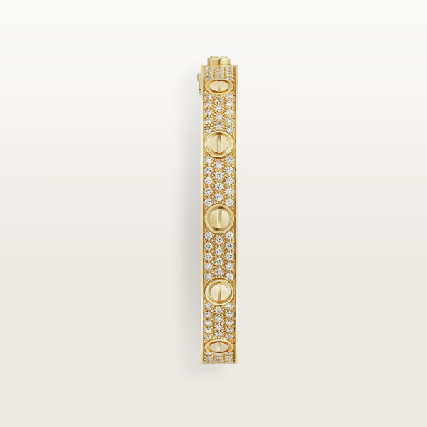 CARTIER LOVE BRACELET, DIAMOND-PAVED - Image 2