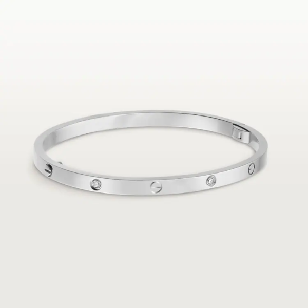 CARTIER LOVE BRACELET, SMALL MODEL, 6 DIAMONDS