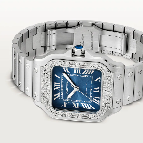 CARTIER SANTOS DE  WATCH MEDIUM MODEL - Image 3
