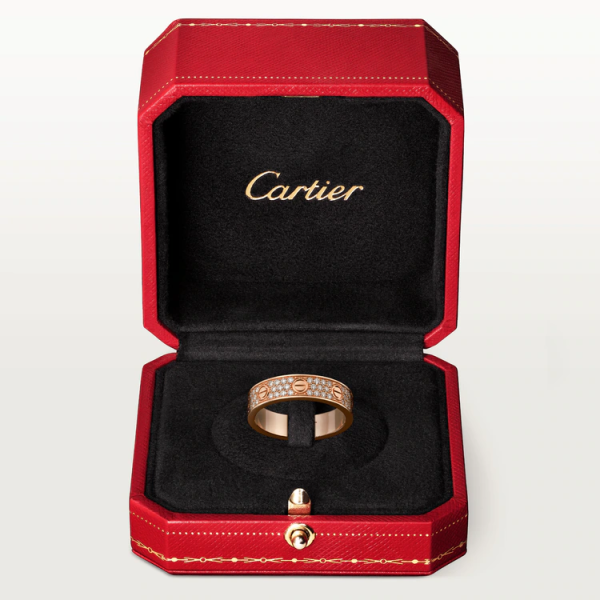 CARTIER LOVE WEDDING BAND, DIAMOND-PAVED - Image 7