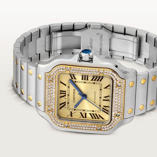 CARTIER SANTOS DE WATCH MEDIUM MODEL - Image 5
