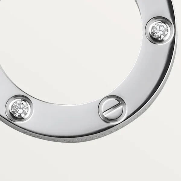CARTIER LOVE NECKLACE, 3 DIAMONDS - Image 3