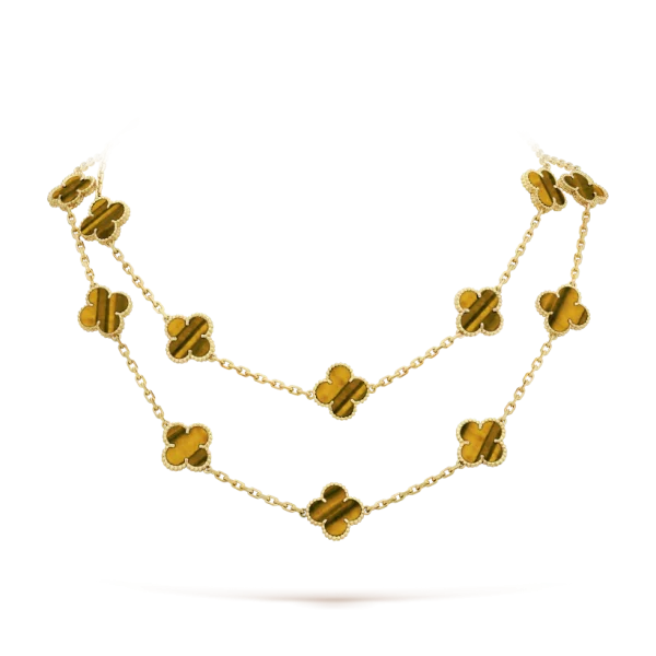 Van Cleef & Arpels Vintage Alhambra long necklace, 20 motifs