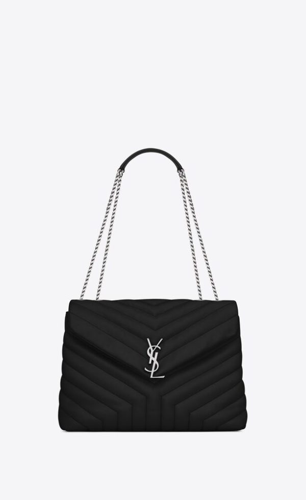 SAINT LAURENT LOULOU MEDIUM IN QUILTED LEATHER