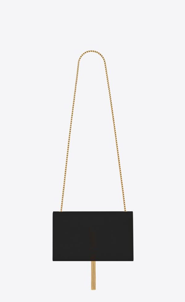 SAINT LAURENT KATE MEDIUM TASSEL IN GRAIN DE POUDRE EMBOSSED LEATHER - Image 5