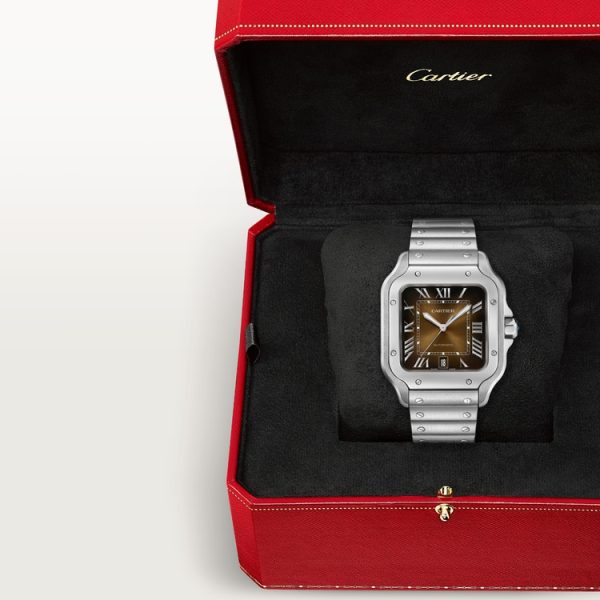 CARTIER SANTOS DE WATCH LARGE MODEL - Image 7