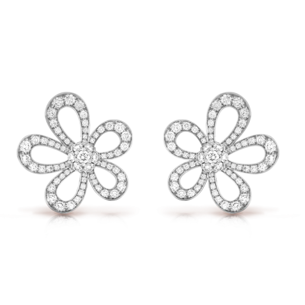 Van Cleef & Arpels Flowerlace earrings