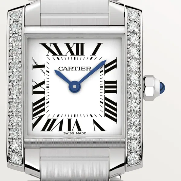 CARTIER TANK FRANCAISE WATCH SMALL MODEL - Image 2