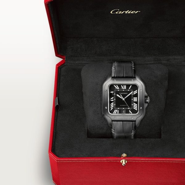 CARTIER SANTOS DE  WATCH  LARGE MODEL - Image 8