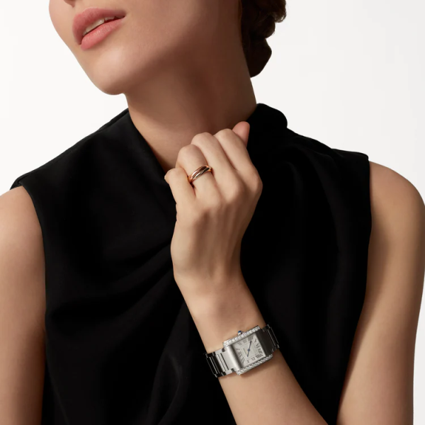 CARTIER TANK FRANCAISE WATCH MEDIUM MODEL - Image 10
