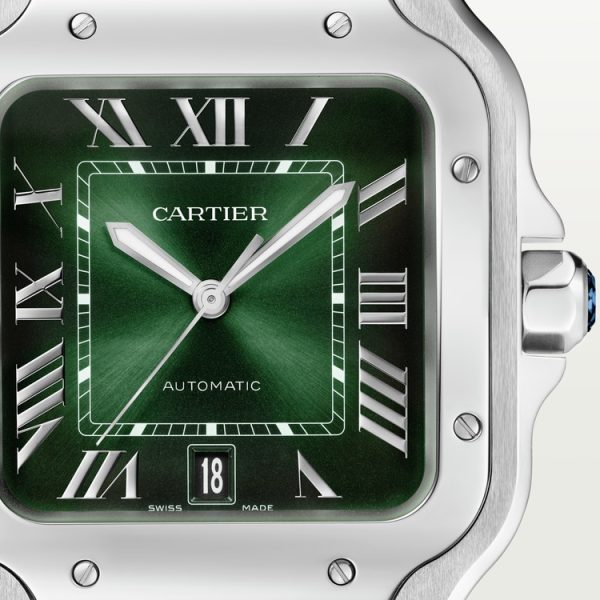 CARTIER SANTOS DE WATCH LARGE MODEL - Image 2