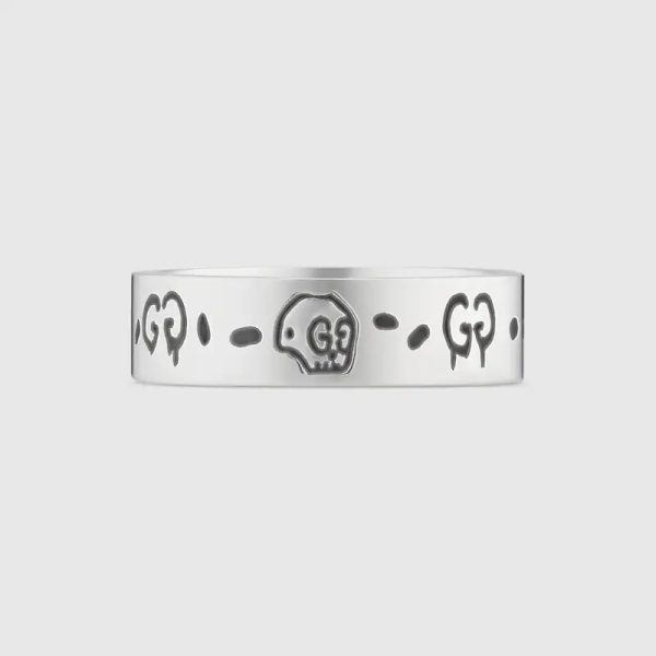 GUCCI GHOST RING IN SILVeR