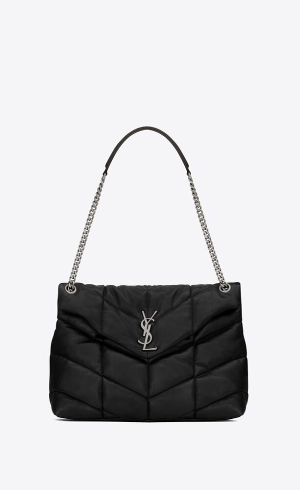 SAINT LAURENT PUFFER MEDIUM IN NAPPA LEATHER