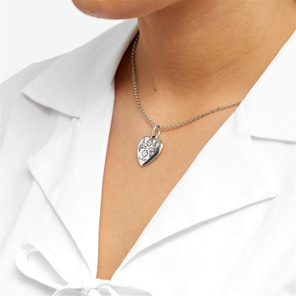 GUCCI Women's Jewellery Blind For Love Necklace in SiLVer - Image 5