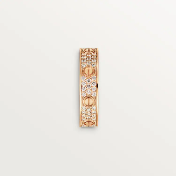 CARTIER LOVE WEDDING BAND, DIAMOND-PAVED - Image 5