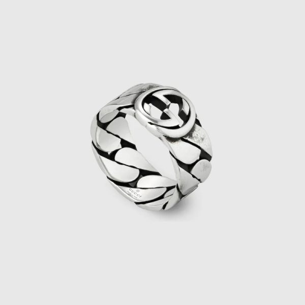 GUCCI INTERLOCKING RING