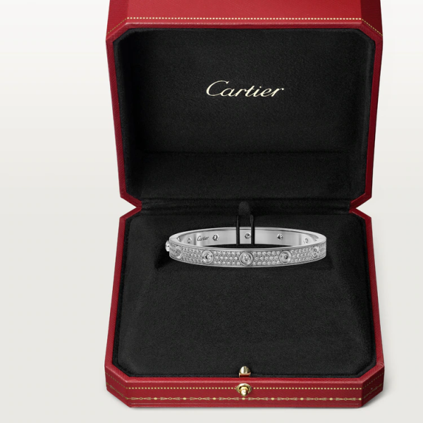CARTIER LOVE BRACELET, DIAMOND-PAVED - Image 7