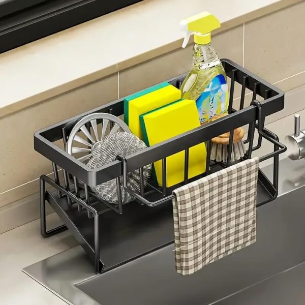 🛒Stainless Steel Kitchen Sink Storage Rack - Image 2