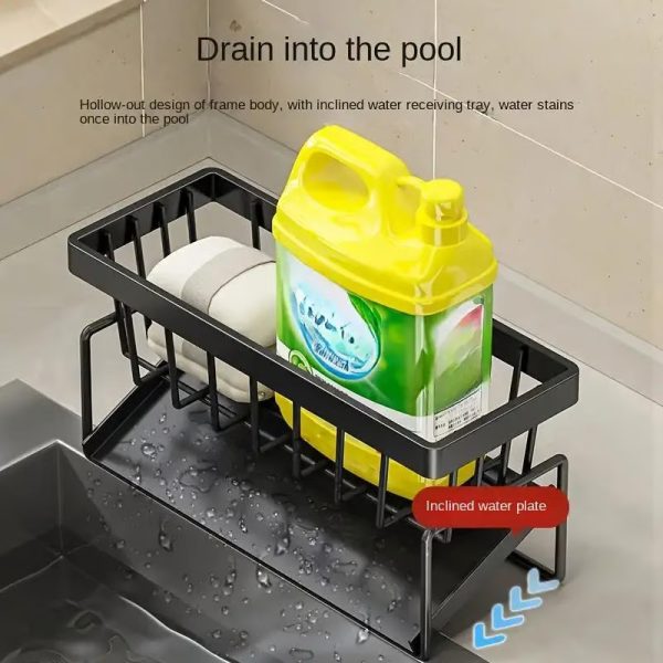 🛒Stainless Steel Kitchen Sink Storage Rack - Image 7