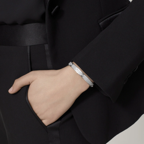 CARTIER LOVE BRACELET, DIAMOND-PAVED - Image 10