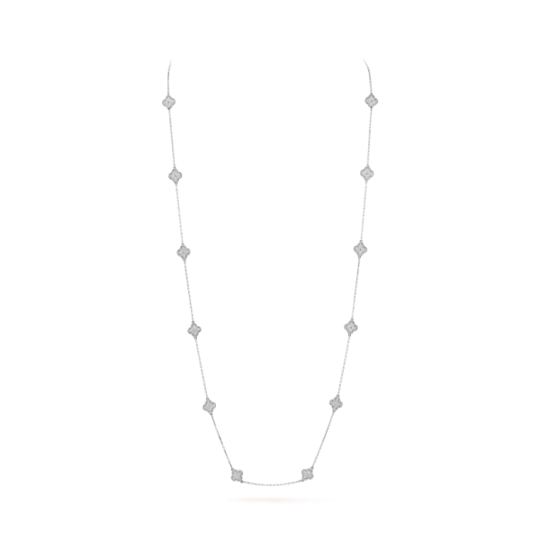 Van Cleef & Arpels Sweet Alhambra long necklace, 16 motifs - Image 2