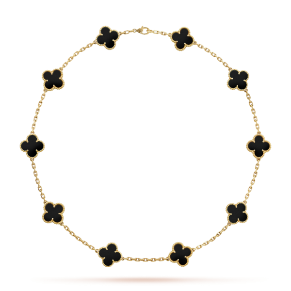 Van Cleef & Arpels Vintage Alhambra necklace, 10 motifs