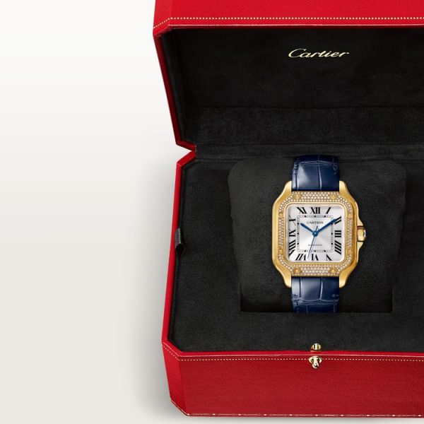 CARTIER SANTOS DE WATCH MEDIUM MODEL - Image 4