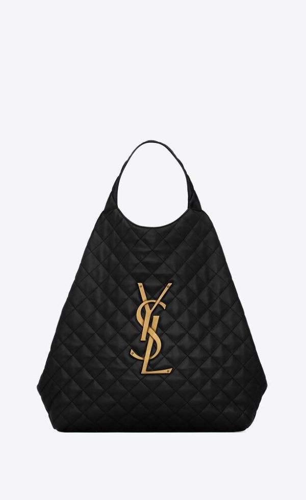 SAINT LAURENT ICARE MAXI SHOPPING BAG IN QUILTED LAMBSKIN - Image 2