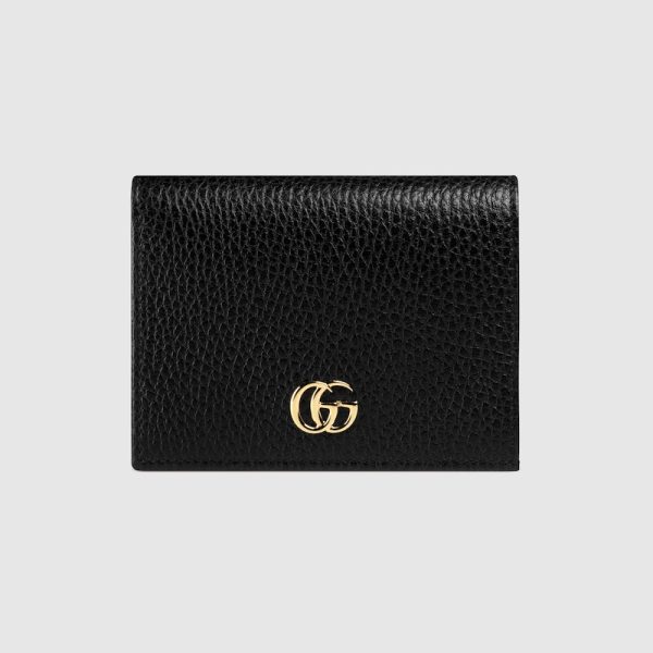 GUCCI LEATHER CARD CASE WALLET