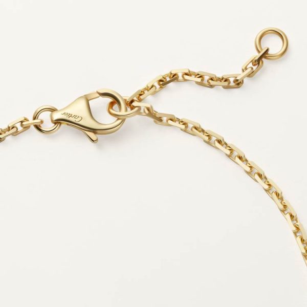 CARTIER LOVE BRACELET, HALF-PAVED WITH DIAMONDS 18K YELLOW GOLD - Image 3