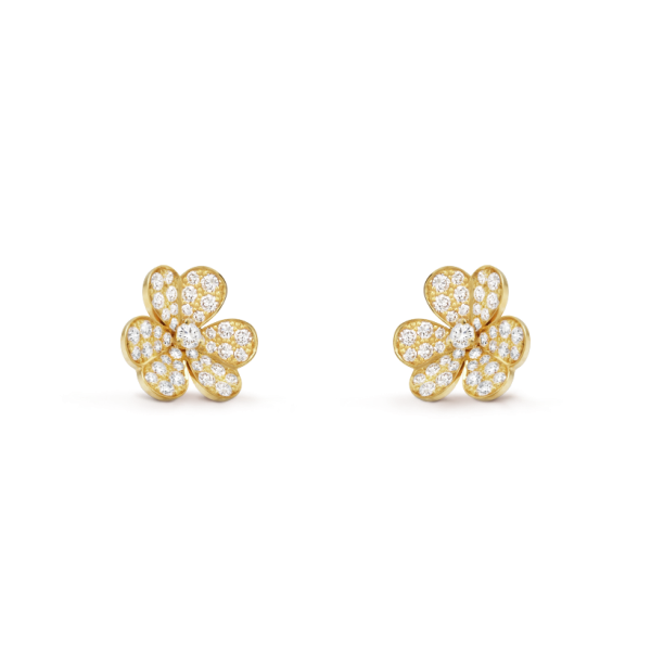 Van Cleef & Arpels Frivole earrings, small model - Image 2