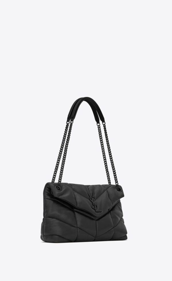 SAINT LAURENT PUFFER SMALL IN NAPPA LEATHER - Image 3