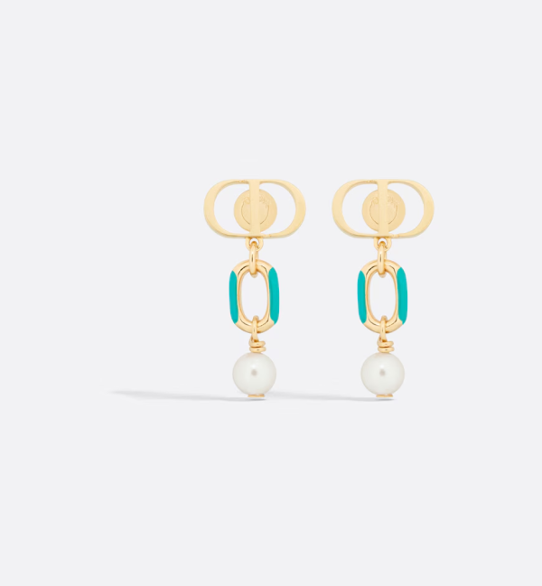DIOR Petit CD Earrings