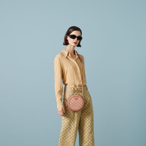 GUCCI OPHIDIA  MINI ROUND SHOULDER BAG - Image 9