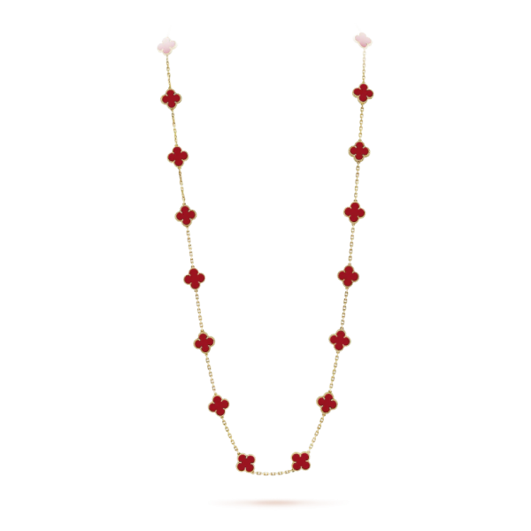 Van Cleef & Arpels Vintage Alhambra long necklace, 20 motifs - Image 2
