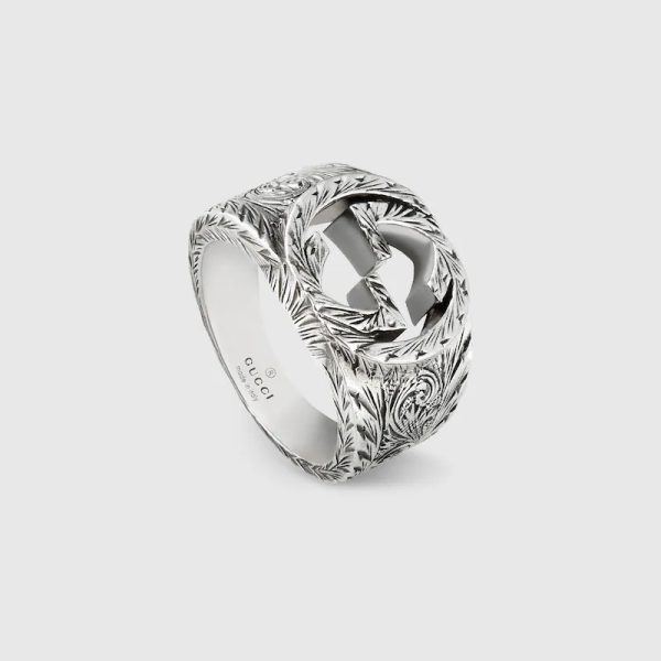 GUCCI INTERLOCKING RING